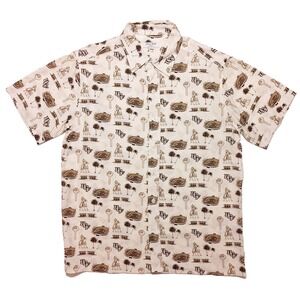 USCAPE Mayor UCF Knights Hawaiian Shirt "Tommy Bahama" Style Medium M